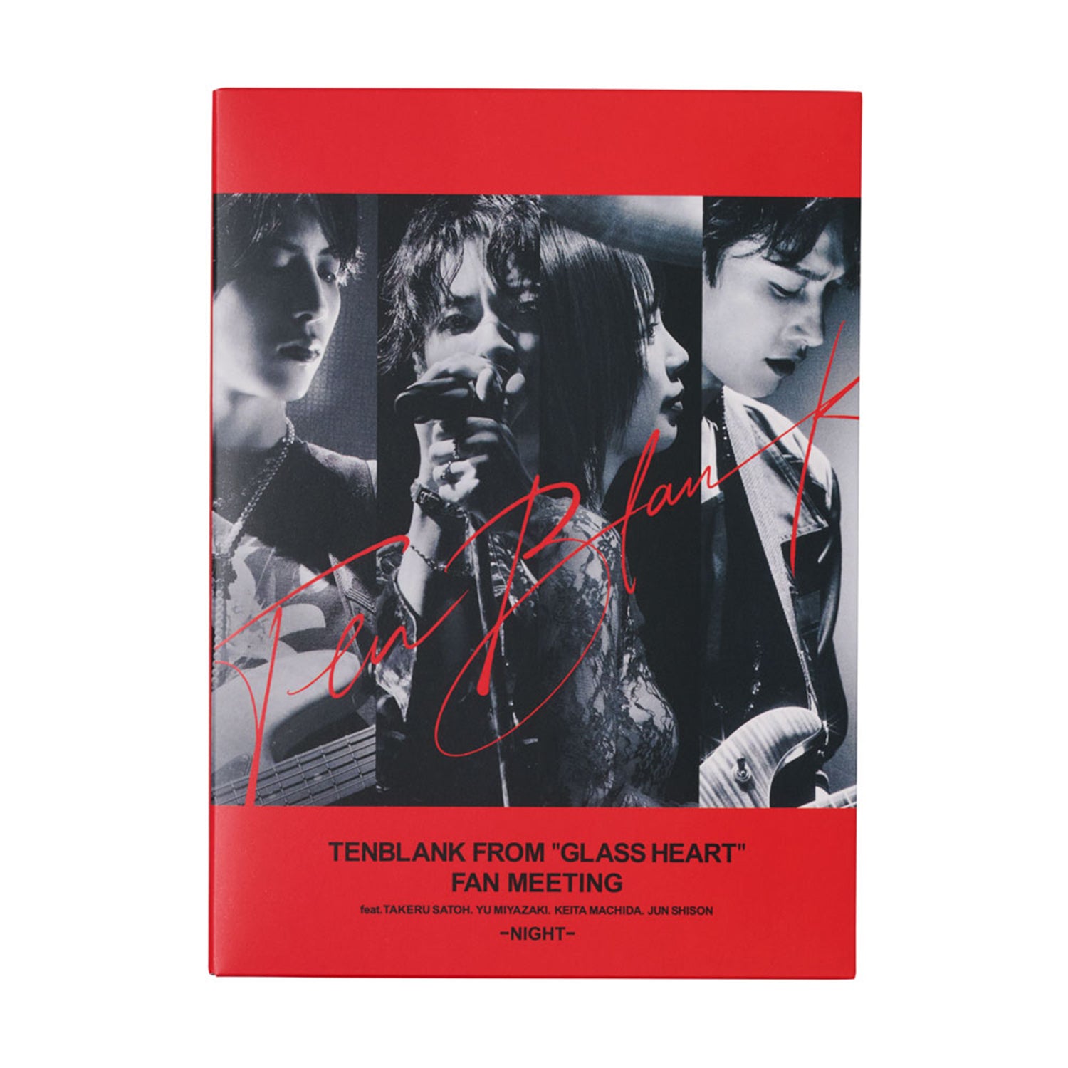 TENBLANK from “Glass Heart” FAN MEETING feat. Takeru Satoh. Yu Miyazaki. Keita Machida. Jun Shison Blu-ray