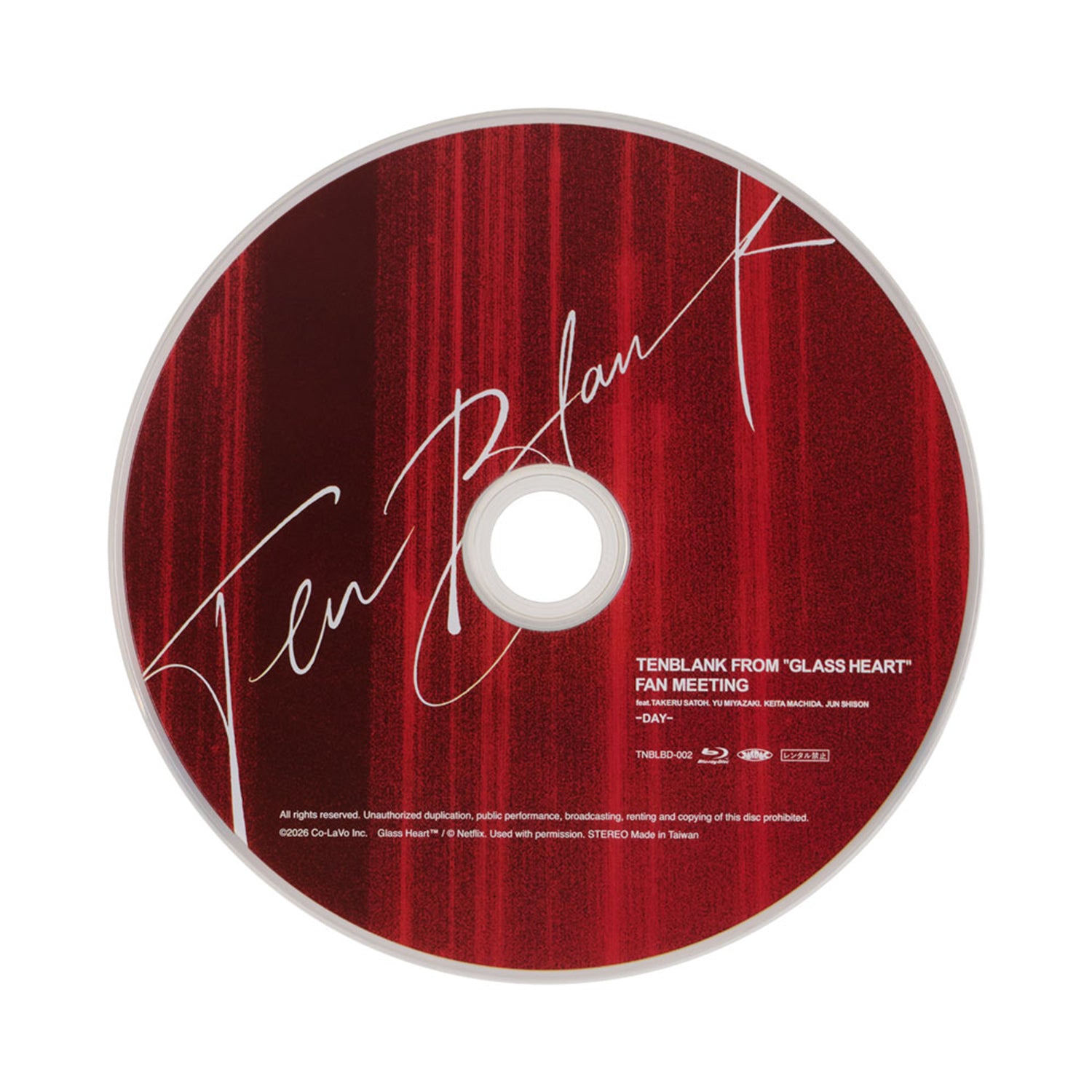 昼公演】[Blu-ray] TENBLANK from 
