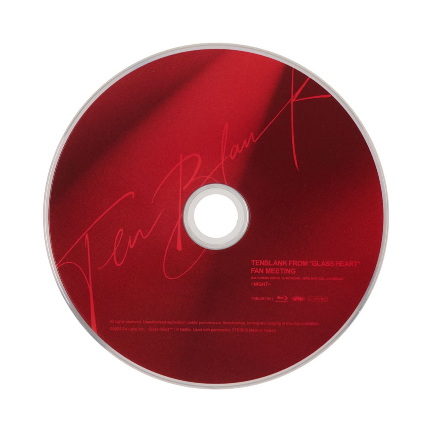 Blu-ray] TENBLANK from 